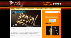 Desktop Screenshot of bravoentertainment.com